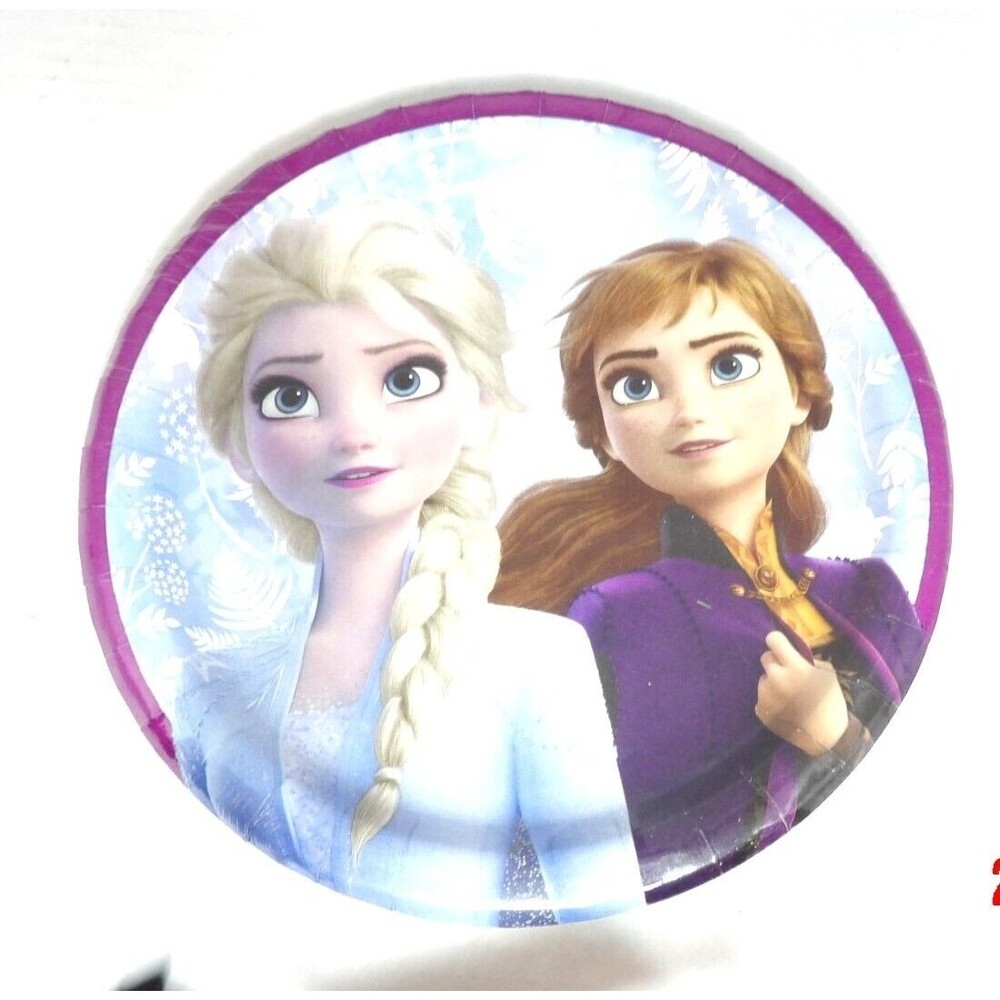 Frozen II 2 Birthday Party Pack Lot Plates Candle Craft Kit Napkins Tablecloth